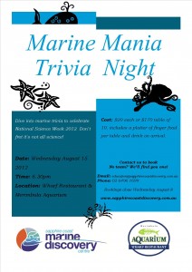 Marine Mania Trivia Night